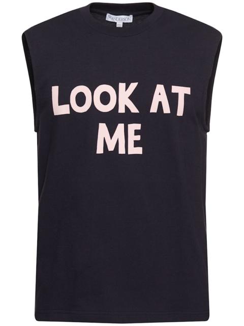 Look At Me printed tank top