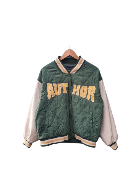 Other Designers Japanese Brand - VARSITY JACKET SPELLOUT BY CHIP CLIP