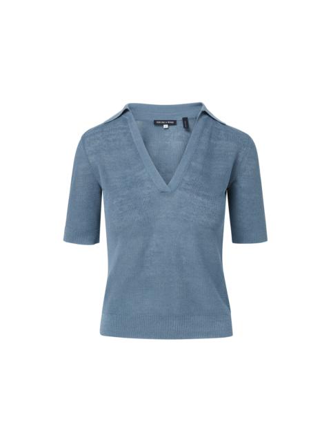 VERONICA BEARD ISSA KNIT POLO