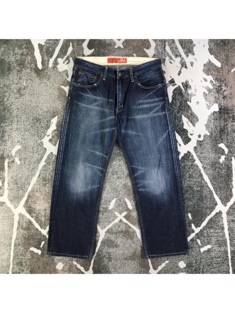 Other Designers Vintage - Back Number Faded Blue Jeans KJ2159