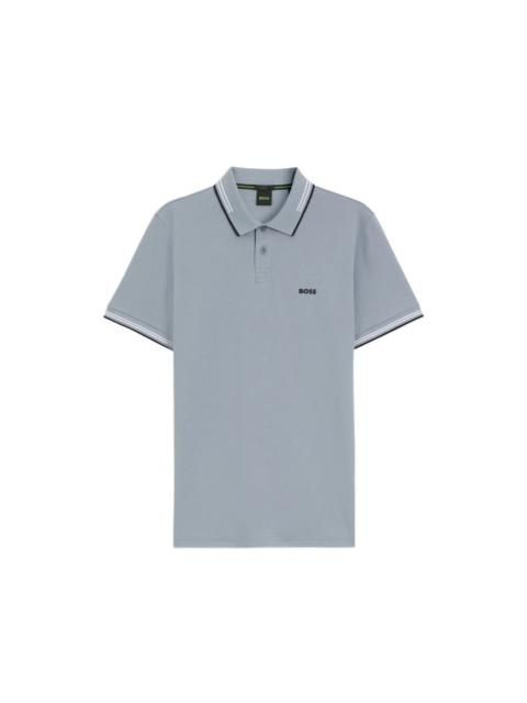 BOSS Boss Grey Polo Shirts Men