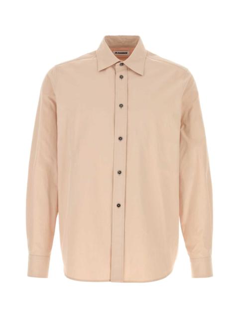 Jil Sander Jil Sander Men Light Pink Cotton Shirt