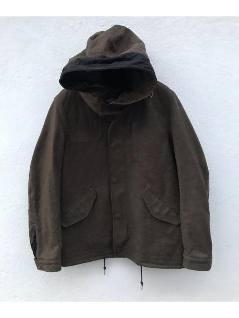 Other Designers United Arrows - Japan Brand Green Label Relaxing Wool Hooded Jackets
