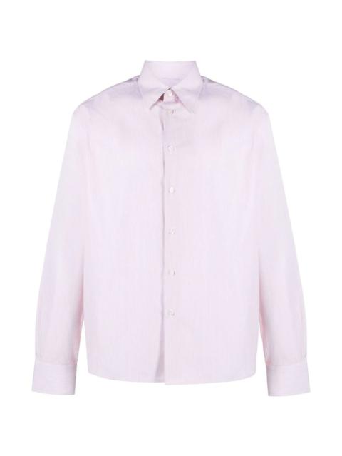 Lanvin PINSTRIPE-PRINT COTTON SHIRT