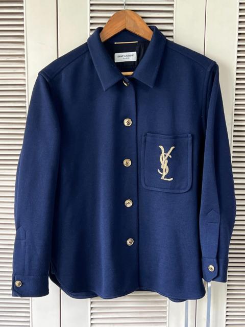 SAINT LAURENT Saint Laurent Long Sleeve Lapel Shirt