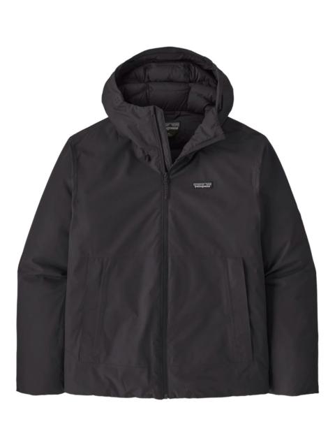Patagonia hooded logo jacket
