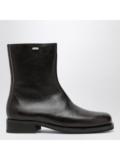 Our Legacy Our Legacy Camion Boot In Italian Leather, Deep Americano Men