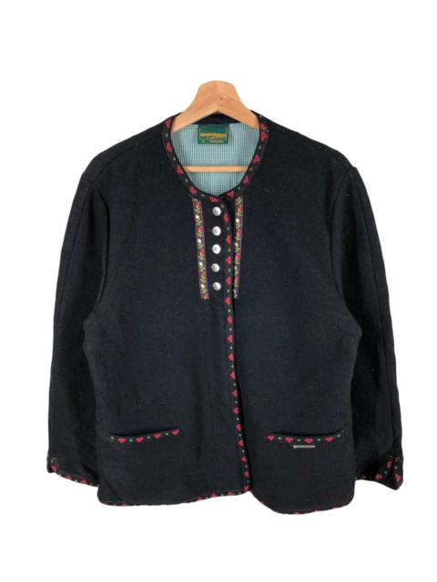 Other Designers Vintage - 🔥VINTAGE EUROPEAN BRAND GEIGER WOOL JACKET MADE IN AUSTRIA