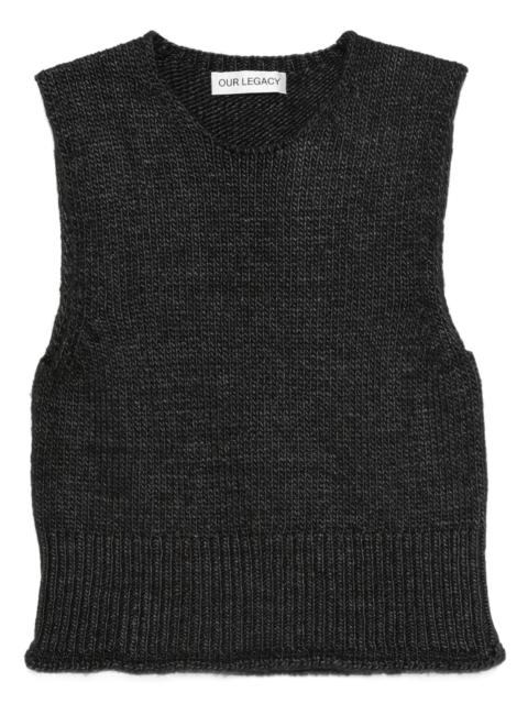 Our Legacy ribbed knitted tank top