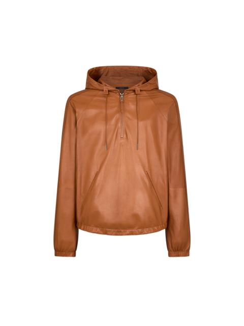TOM FORD LIGHT NAPPA HOODIE