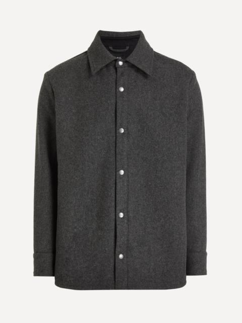 A.P.C. Snap-Button Wool Overshirt
