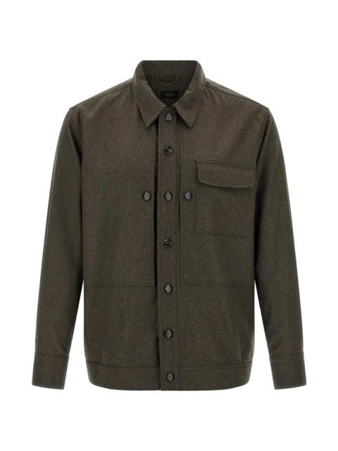 Brioni Wool cloth overshirt