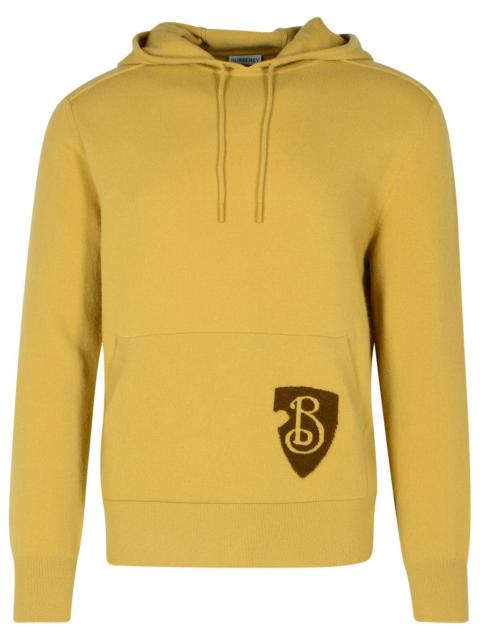 Burberry Burberry Beige Wool Blend Sweatshirt Man