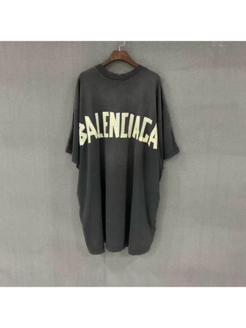 BALENCIAGA Balenciaga 3B Tape Patchwork Short-Sleeve T-Shirt