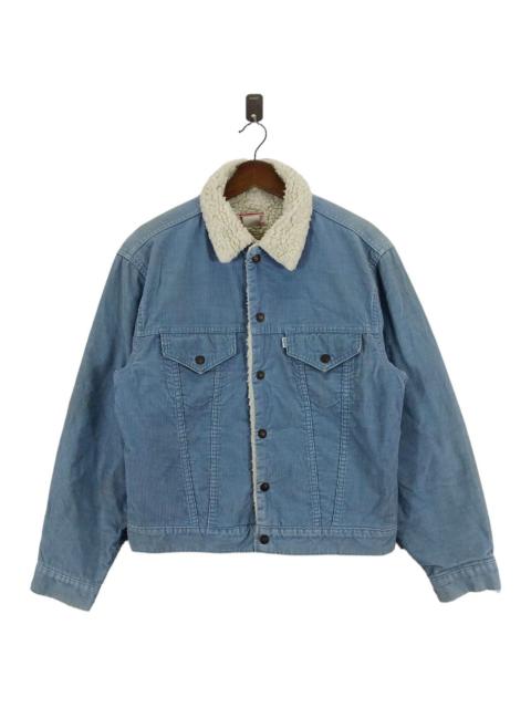Other Designers VINTAGE LEVIS CORDUROY SHERPA TRUCKERS JACKET