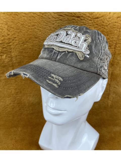 Other Designers Von Dutch - distressed von dutch trucker hat cap