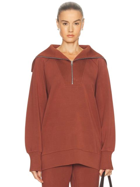 VARLEY Xina Half Zip Longline Sweater