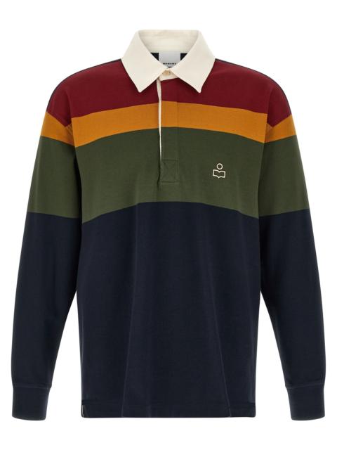 Isabel Marant Marant Men Color Block 'Brandon' Polo Shirt