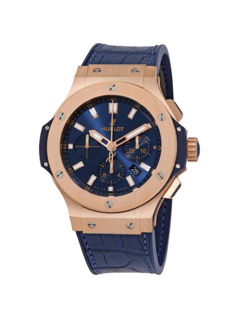 Hublot Hublot Big Bang 18kt Rose Gold Chronograph Automatic Blue Dial Men's Watch 301.PX.7180.LR