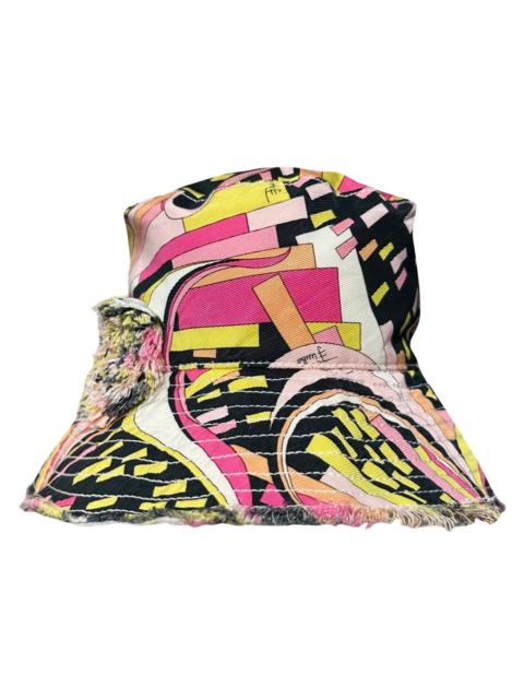 PUCCI EMILIO PUCCI Fall Winter 2003 Floral Appliqué Bucket Hat