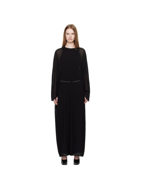 LA COLLECTION Black Epione Maxi Dress