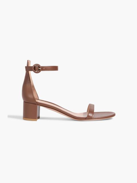 Gianvito Rossi Gaeta 45 leather sandals