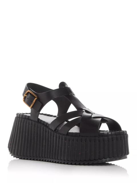 Chloé Women's Nama Wedge Sandals