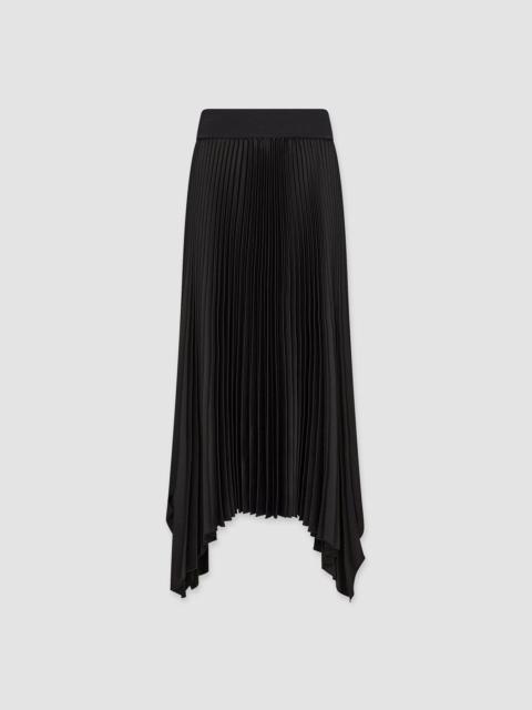 JOSEPH Ade Knit Weave Plissé Skirt