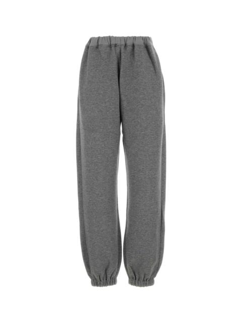 Carven Carven Women Dark Grey Nylon Blend Joggers