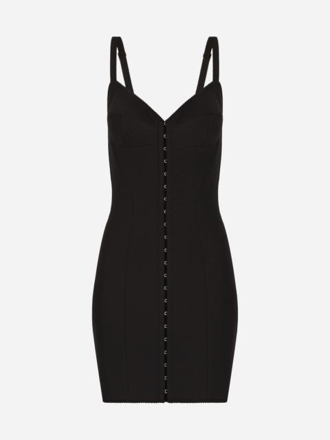 Dolce & Gabbana Short light technical jersey dress
