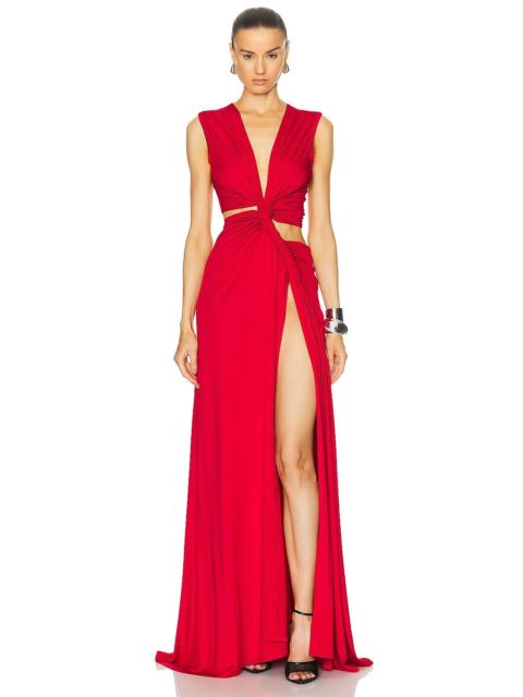 SID NEIGUM Triple Loop Knit Dress