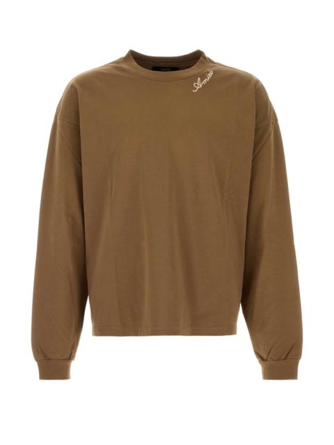 AMIRI Amiri Men Brown Cotton Oversize T-Shirt