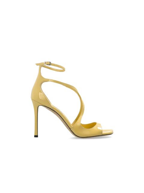 JIMMY CHOO JIMMY CHOO 'Azia' Yellow Heeled Sandals New & Authentic (Wom