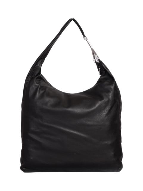 Cerberus Bag Shoulder Bag In Black Leather