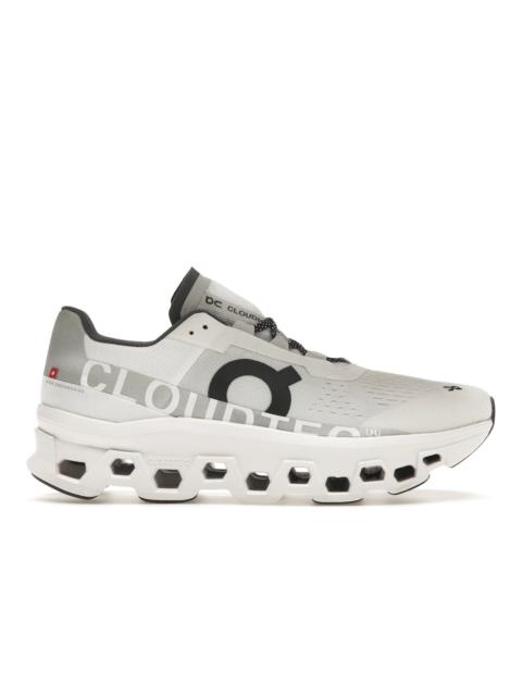 On On Running Cloudmonster All White