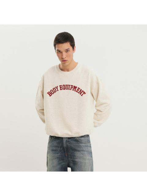 Other Designers 1989 Studio White Body Equipment Crew Neck Sweatshirt Men