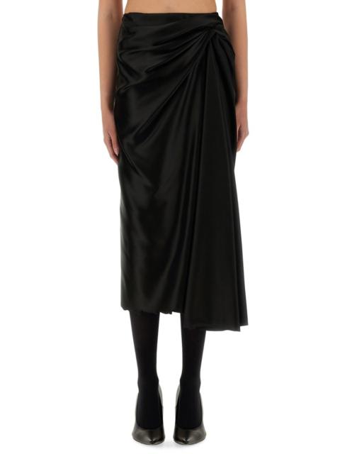 BALENCIAGA DRAPED SKIRT
