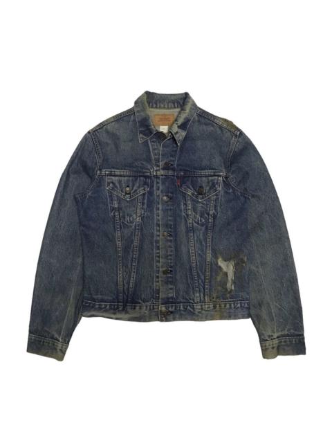 Levi's Vtg Distress Levis Type III Trucker Denim Jacket Button No52