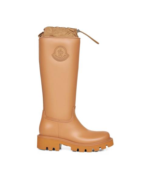 Moncler Light brown Kickstream High rain boots