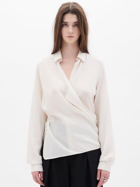 Ann Demeulemeester Alba Asymmetric Wrap Shirt