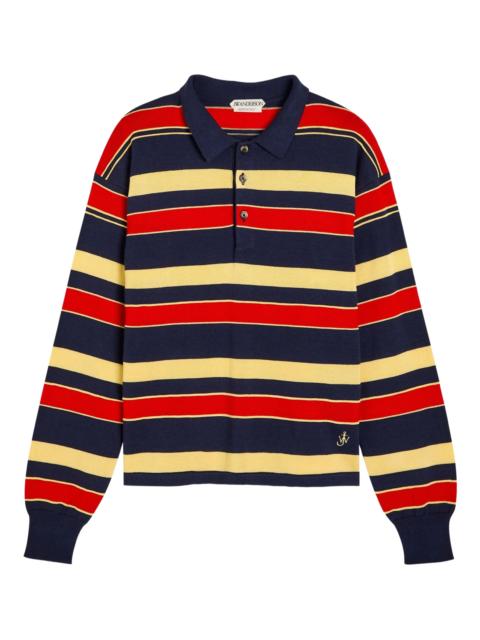 JW Anderson Jw Anderson Striped-pattern Polo Top