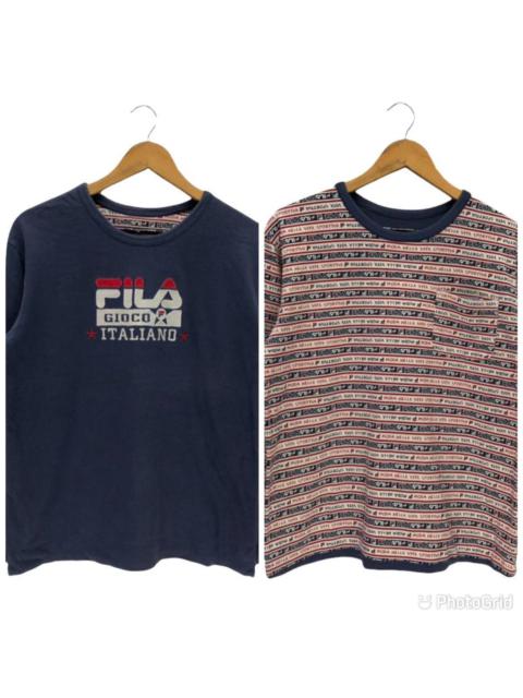 Other Designers Vintage Fila Riversible Big Logo Sweatshirt