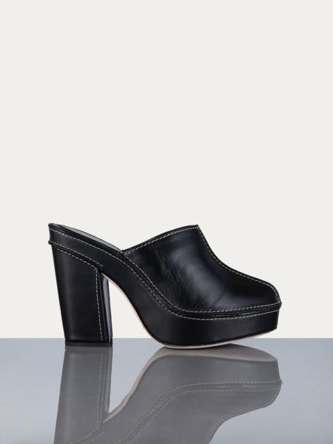 FRAME Elio Clog in Noir