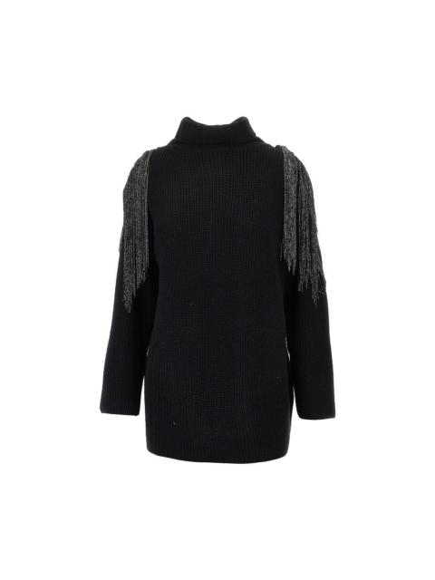 PINKO Pinko Wool-blend Long Cardigan Black Women