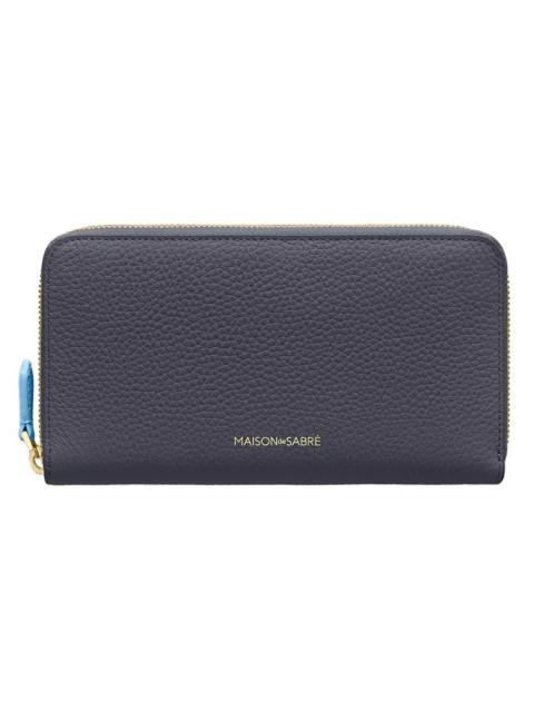 MAISON de SABRÉ Long Leather Zip Wallet