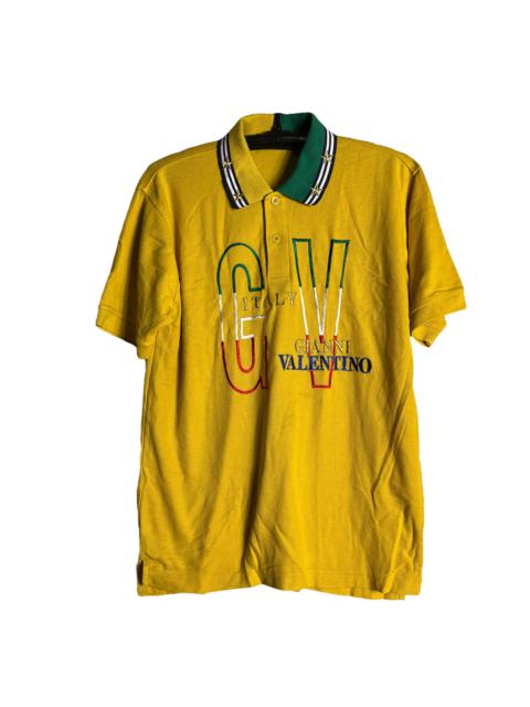 Other Designers 🔥RARE🔥Vintage Gianni Valentino Multicolor Polo Shirt