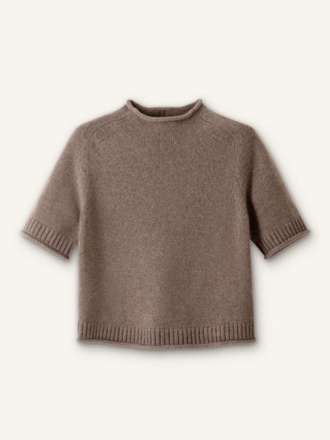 ME+EM Roll Trim Knit Tee