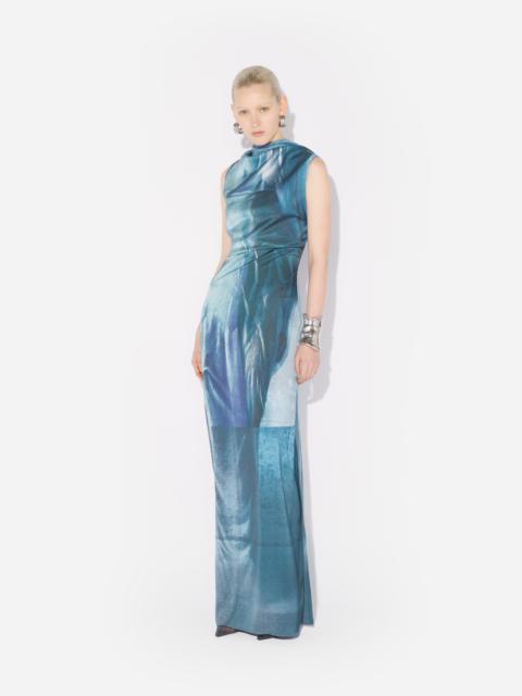Jean Paul Gaultier THE LONG DRAPED WATER DRESS