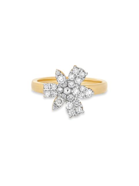 STONE AND STRAND Diamond Magnolia Ring