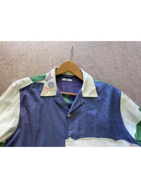 Bode Long-Sleeved Patchwork Shirt Size L/XL